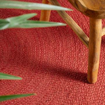 Zara Braided Coastal Cottage Round Jute Round Rug
